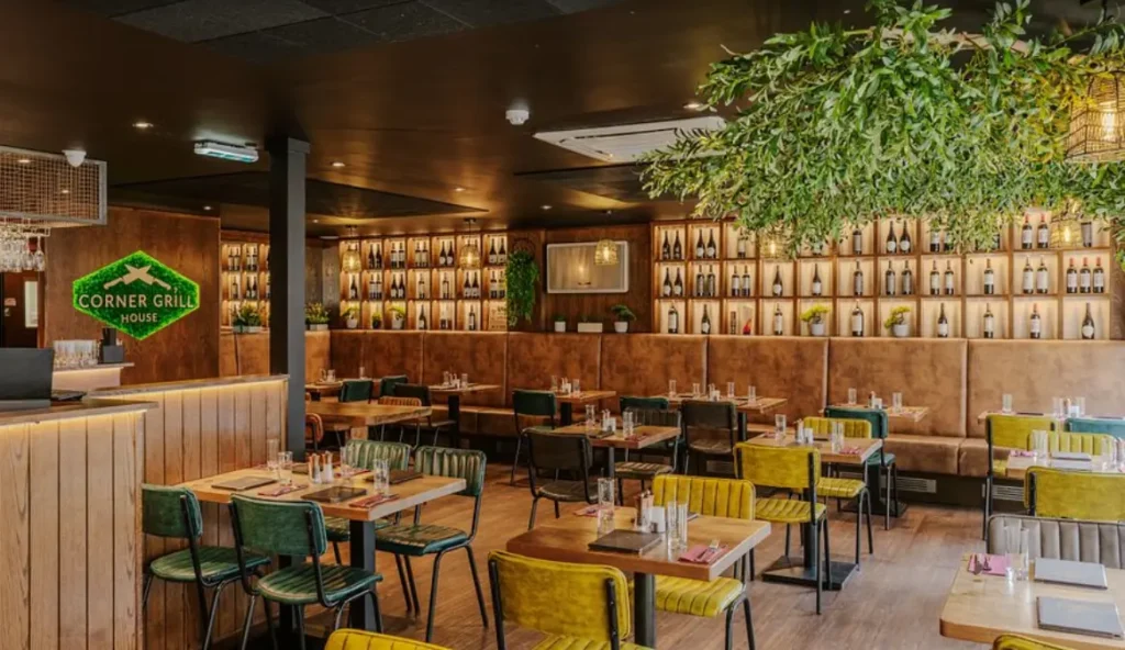 Inside of the Restaurant