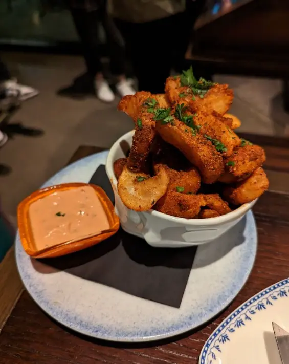Sidewinder fries
