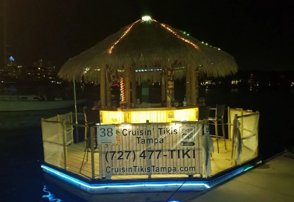 The Only Authentic Floating Tiki Bar