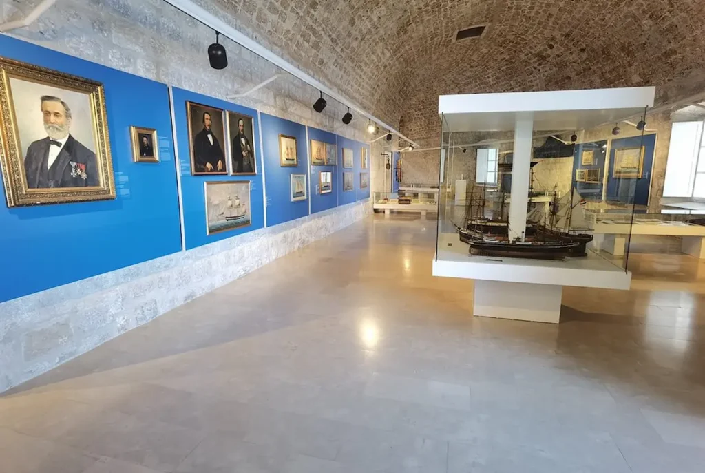 Inside Maritime Museum