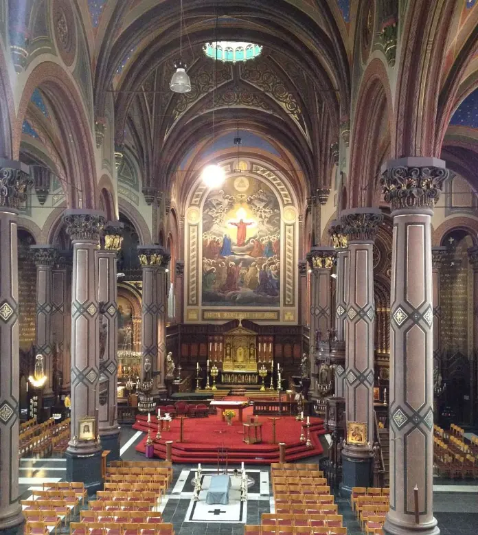 Inside Our Lady of Assistance of Christians Church