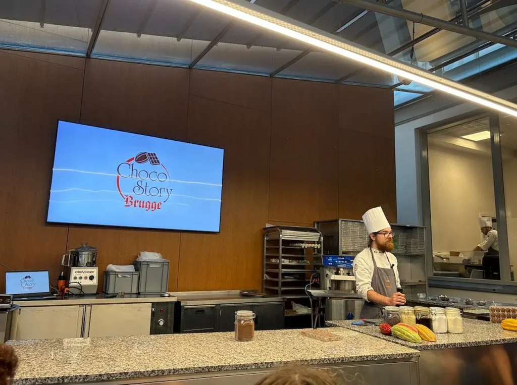 The Chocolate Museum in Bruges