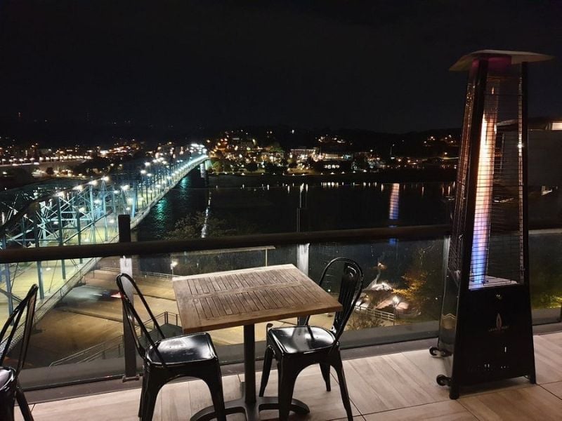 Chattanooga's rooftop bars offer a unique perspective, allowing you to experience the city's beauty and lively atmosphere from above.