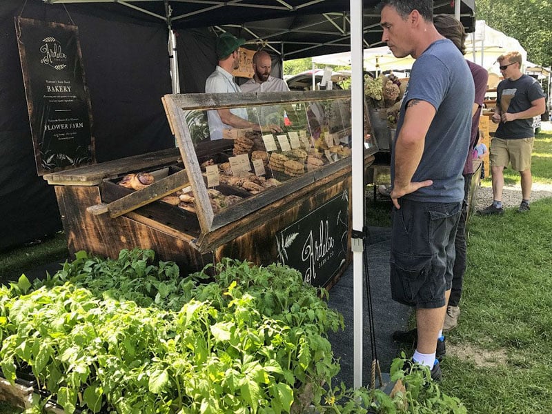 Stowe Farmers' Market is a vibrant Sunday gathering, showcasing the city's best produce and crafts.