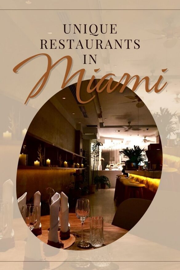 Unique Restaurants In Miami 12 Coolest + Most Fun Places to Eat