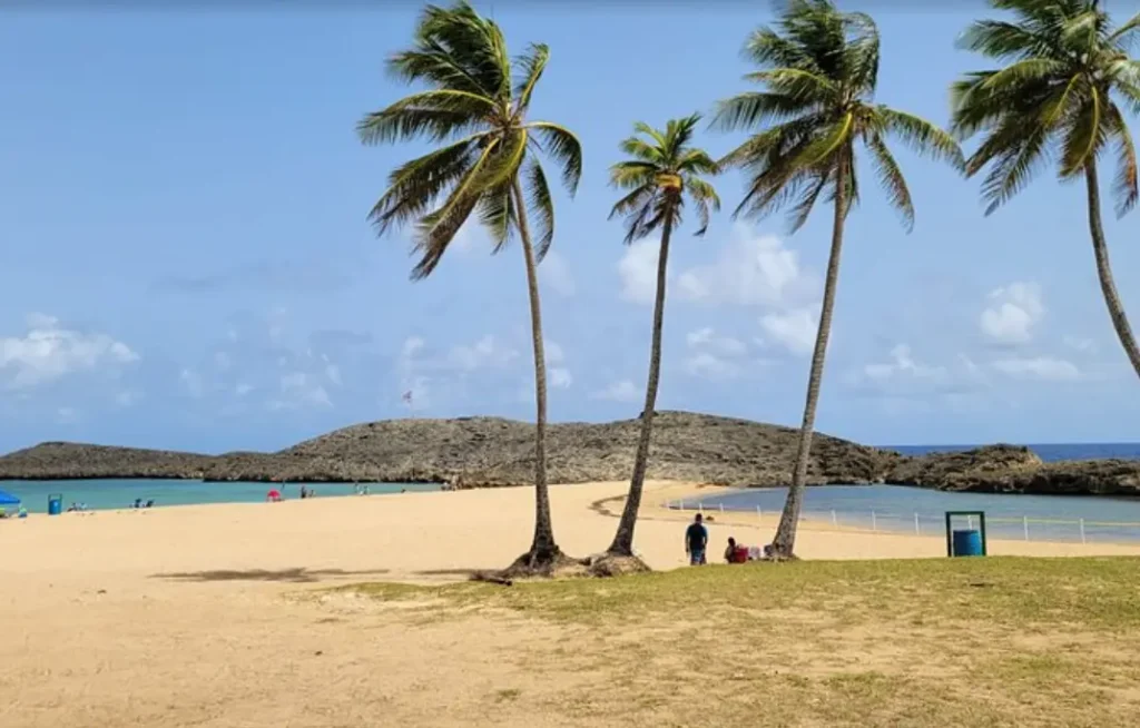 Beach and Ojo de Agua
