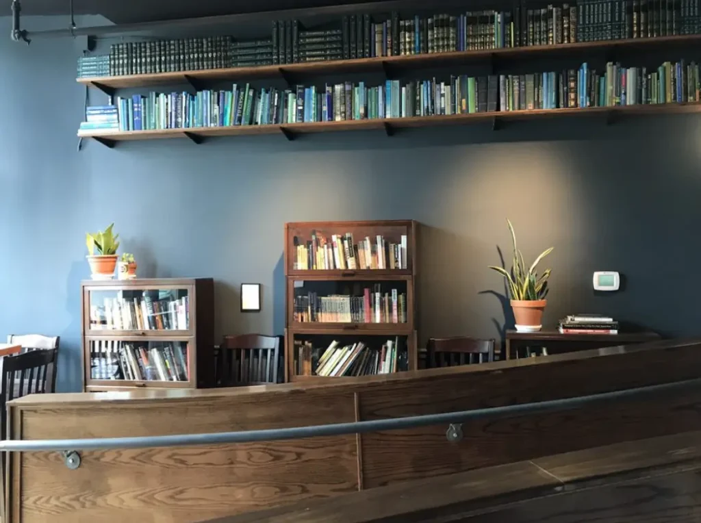 Inside Bookhouse Brewing