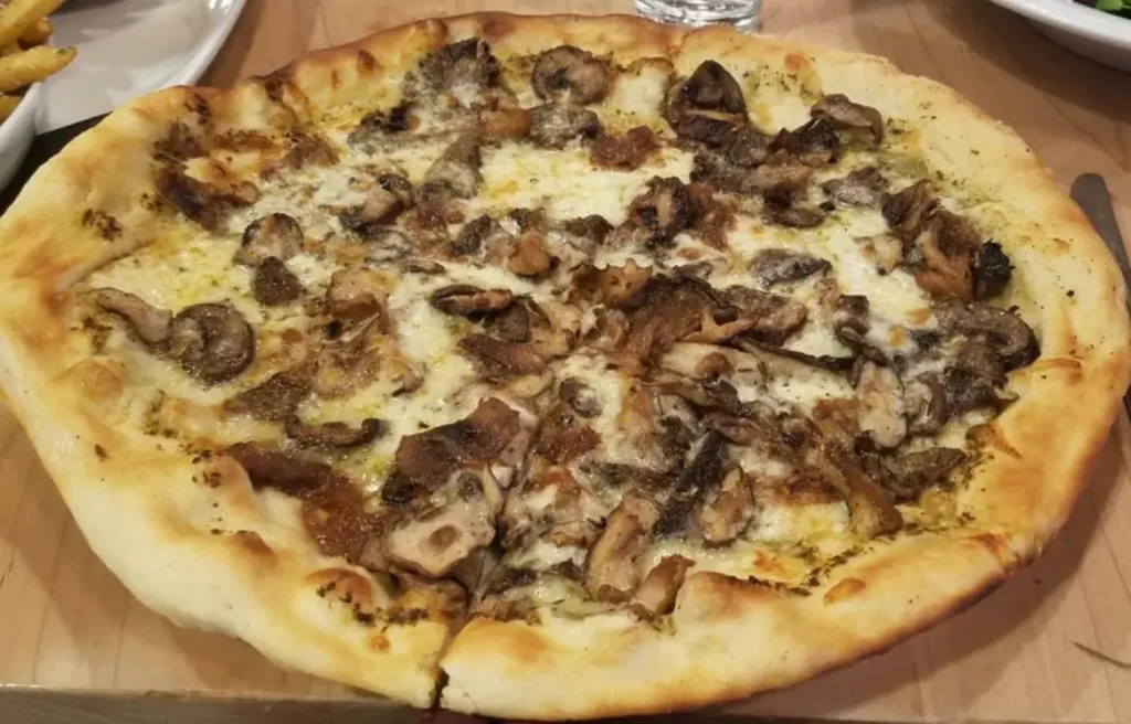 Mushroom pizza