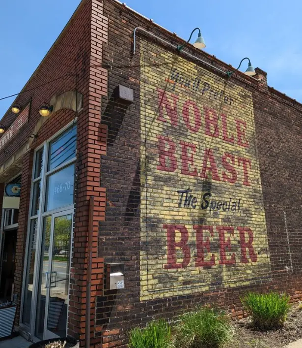 Noble Beast Brewing mural