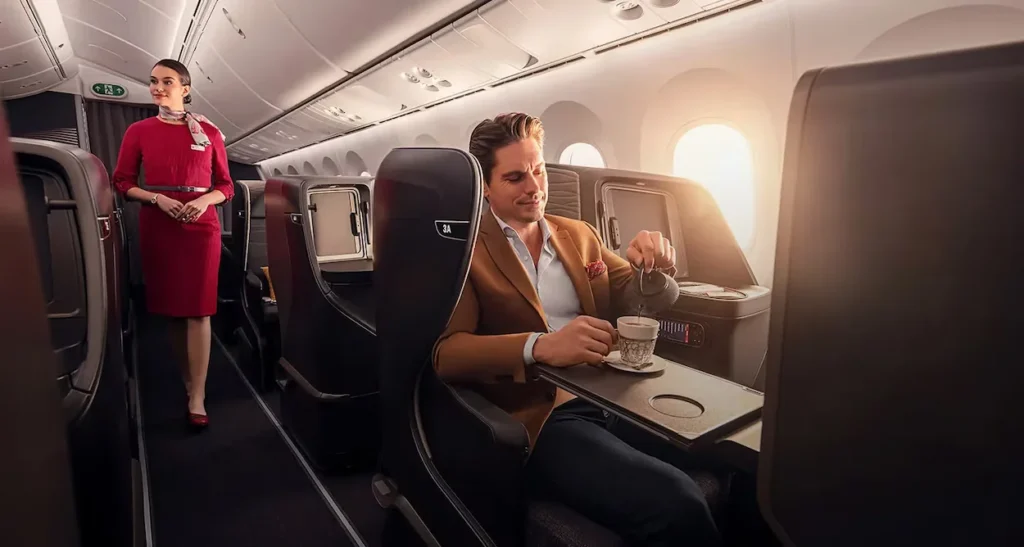 Comfort that define Business Class with Turkish Airlines