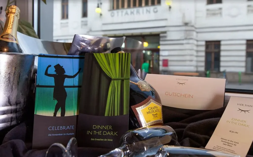 Vier Sinne - Dinner in the Dark Wien