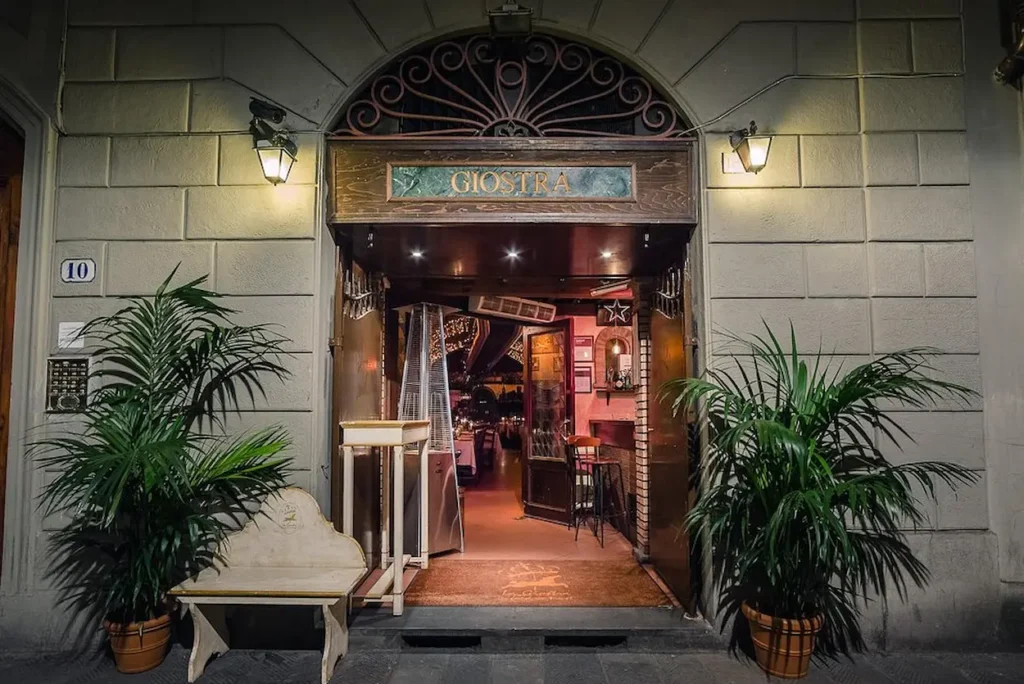 Entrance to La Giostra