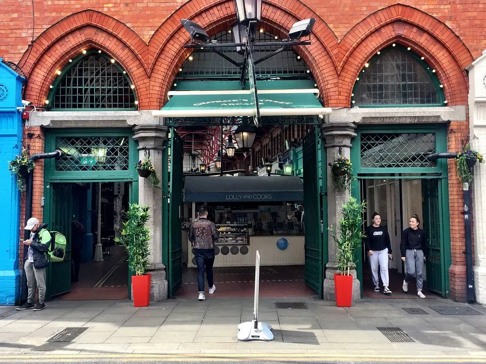 Drury Street Entrance into the Arcade
