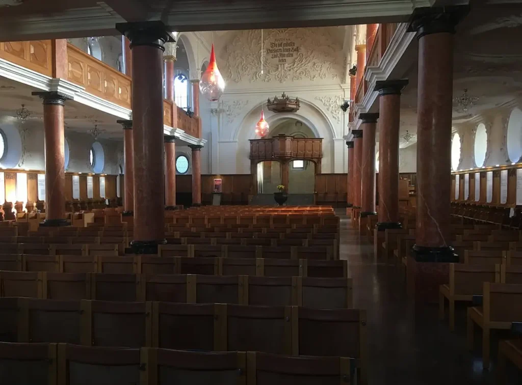 Inside St. Peter's Church