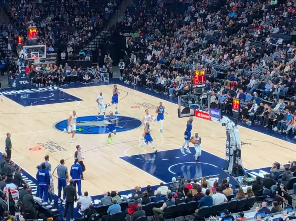 Minnesota Timberwolves Basketball Game