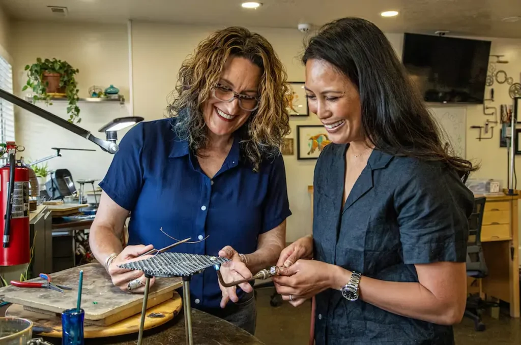 Make a bezel-set silver ring