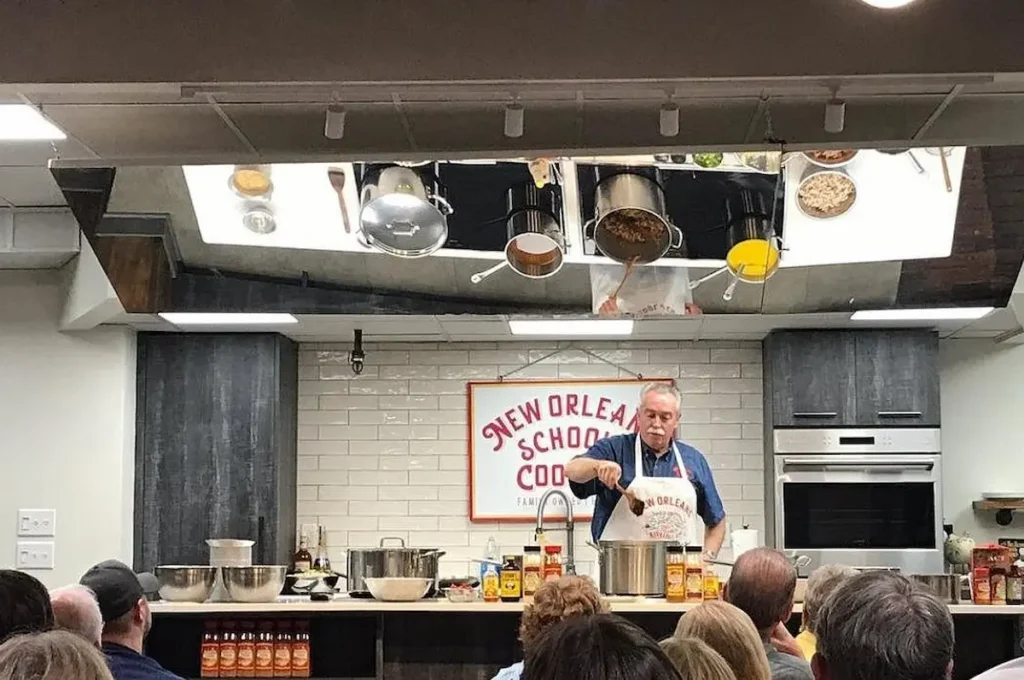 New Orleans Demonstration Cooking Class with Meal