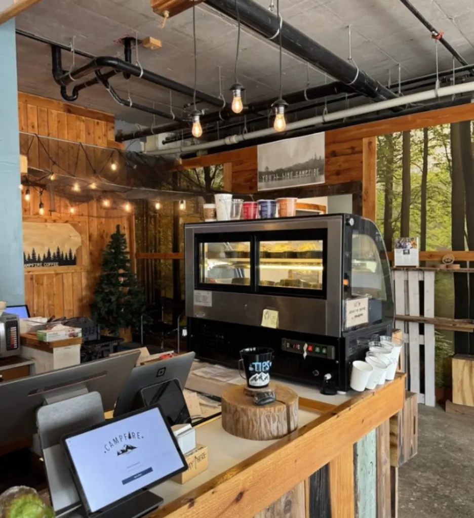 Campfire Coffee interior