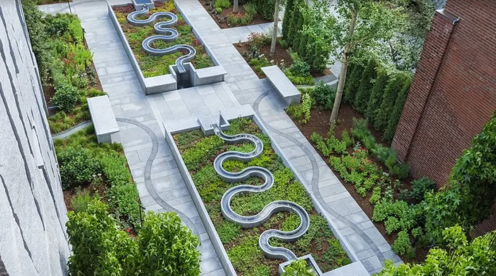 Garden, Peabody Essex Museum, Salem, MA