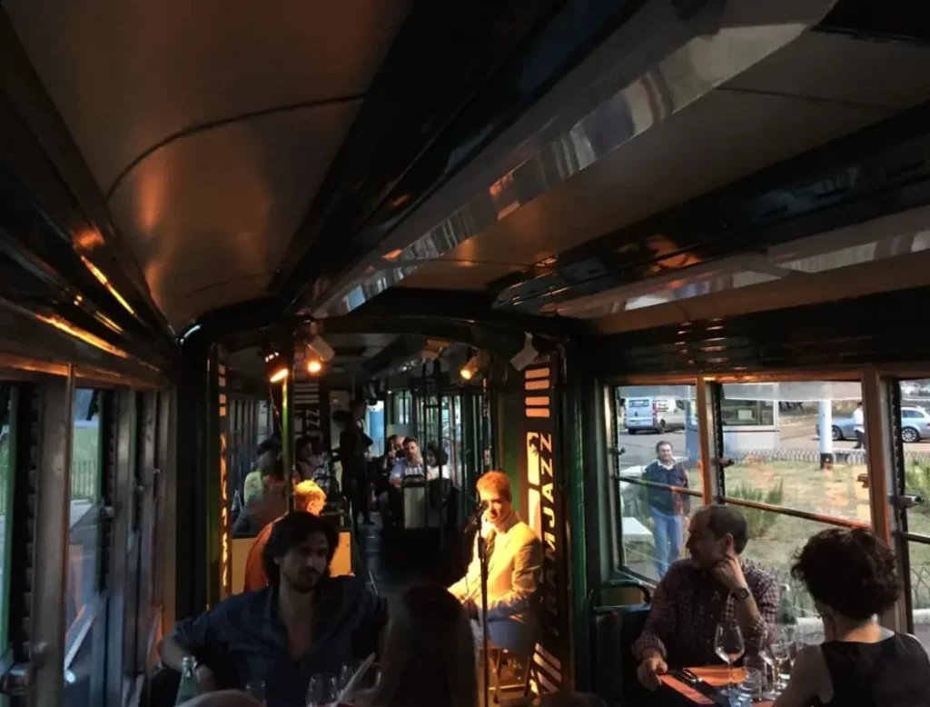 Interior of TramJazz