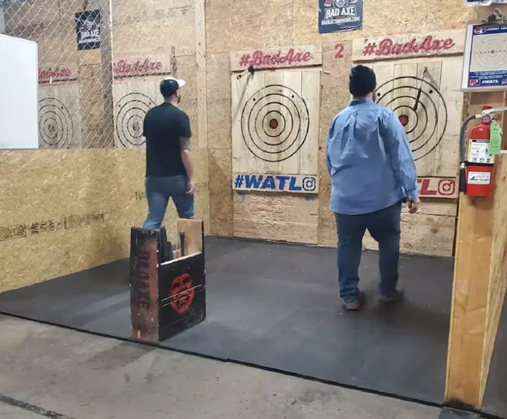 Throw axes in Oklahoma