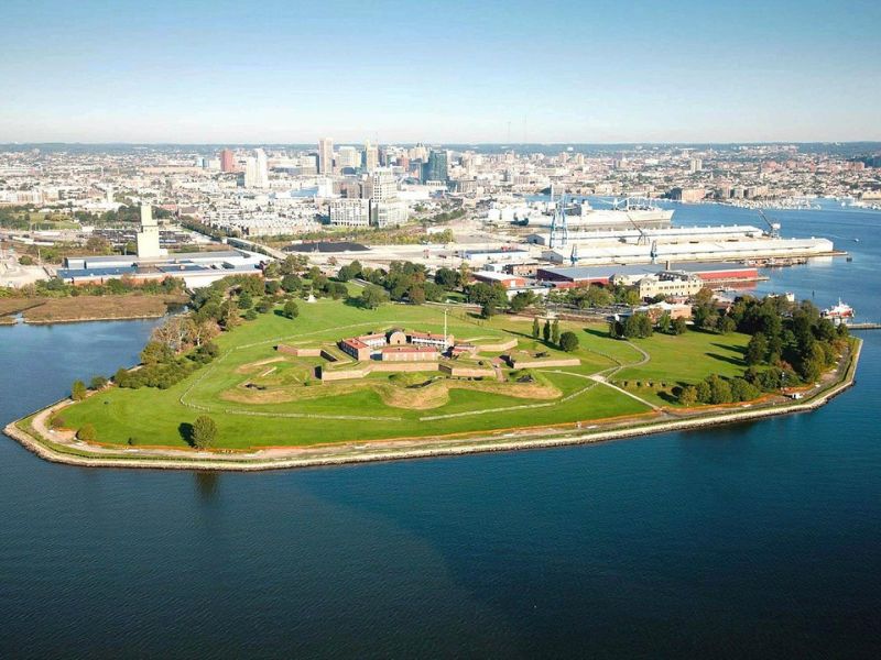 At Fort McHenry, each stone echoes a tale of courage and unity, narrating a rich historical narrative.