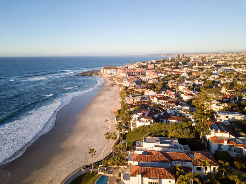 La Jolla which combines intellectual brilliance with scenic beauty.