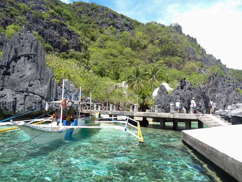 A visit to Matinloc Shrine on Matinloc Island unveils history, mystery, and natural beauty.