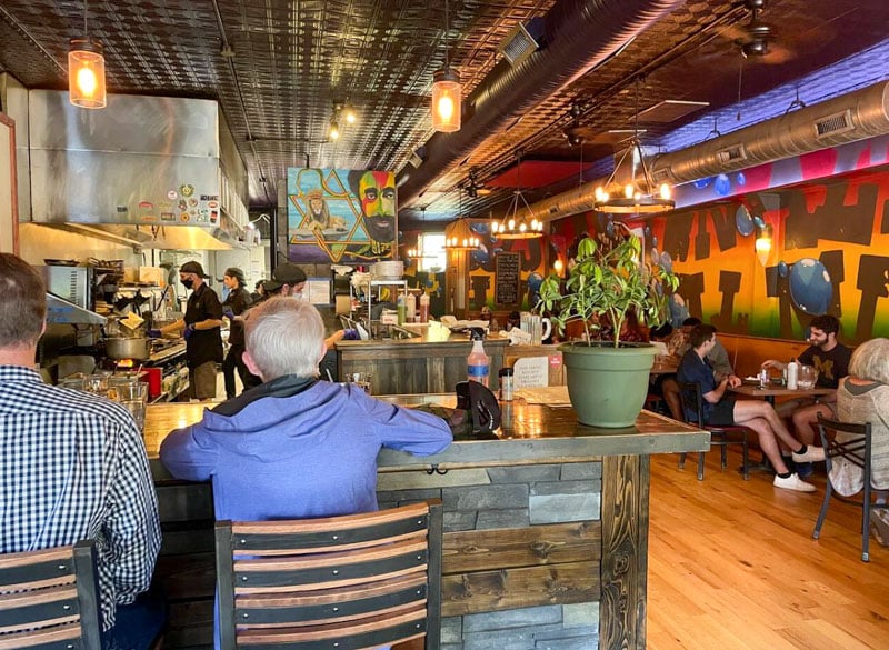 Nine Mile is a vibrant celebration of Caribbean flavors, instantly transporting diners to a tropical paradise.