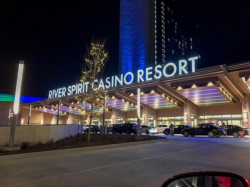 River Spirit Casino Resort is a nocturnal hotspot offering gaming, and diverse entertainment.