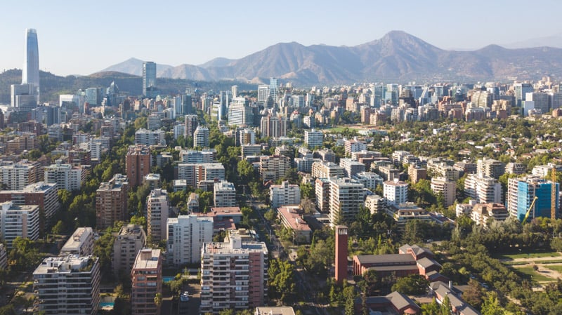 Santiago is one of the best places to live in South America. It has a lot of natural beauty, modern conveniences, and cultural diversity