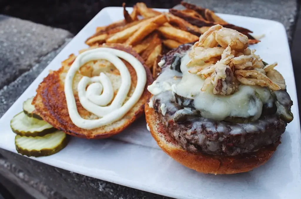 Green Chile Burger