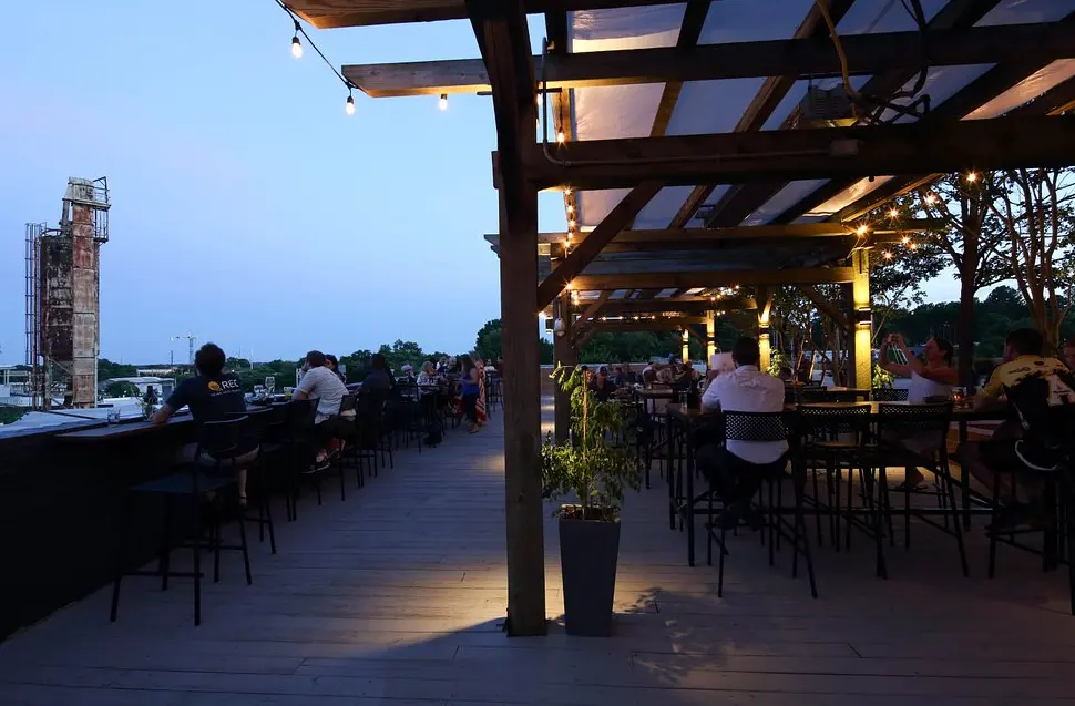 Wye Hill Kitchen & Brewing outdoor dining