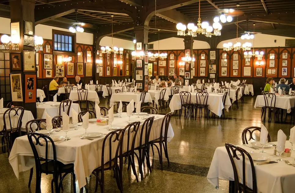 Interior of Antoine's Restaurant