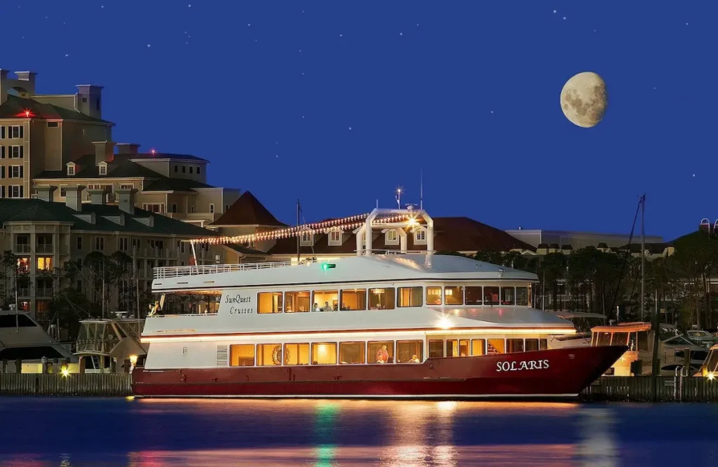 Sunset Dinner Cruise by Solaris Yacht in Miramar Beach