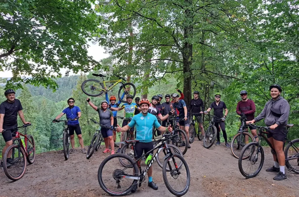 Mountain Bike Tour to Pavilniai Regional Park