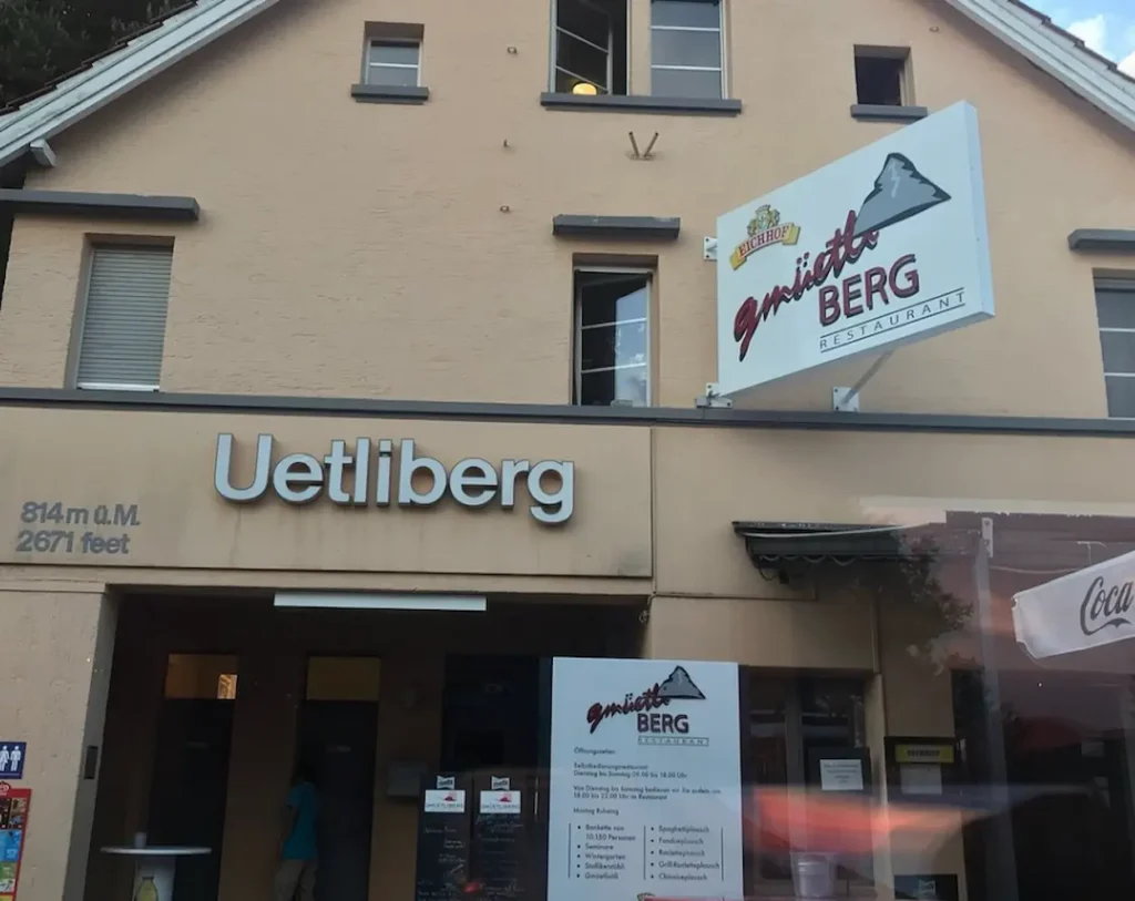 Restaurant in Uetliberg