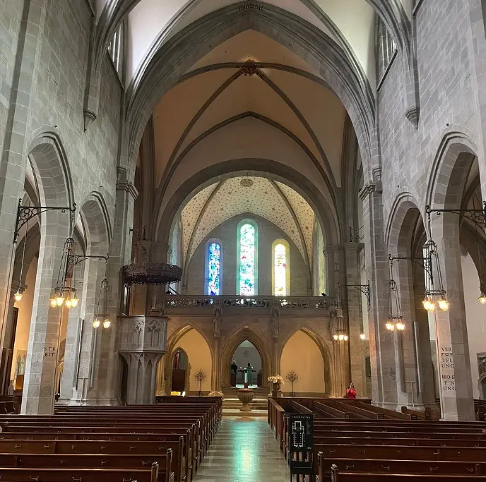 Inside Fraumunster Church