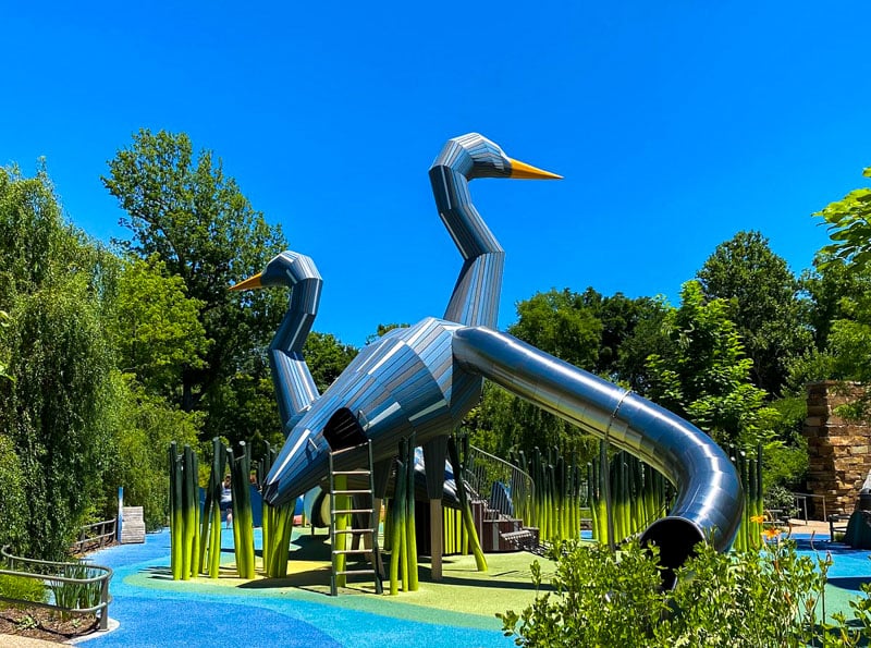 The Gathering Place is a vibrant park offering diverse recreational activities.