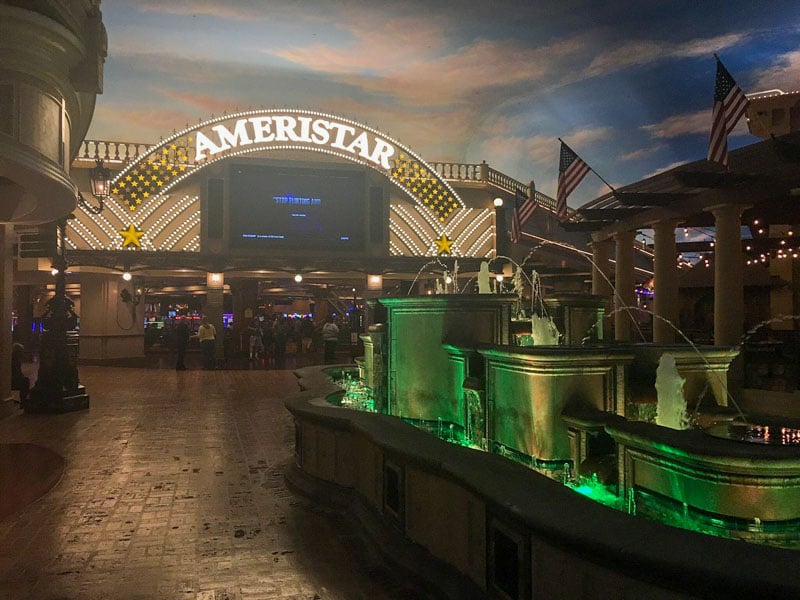 Ameristar Casino is an exciting evening destination offering diverse games, live entertainment, and a lively atmosphere.