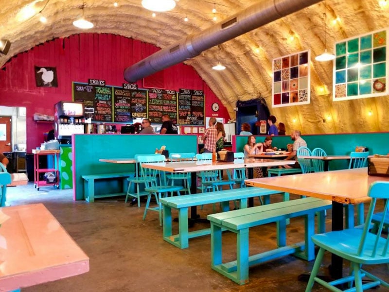 White Duck Taco Shop in Asheville is known for creative, internationally-inspired tacos.