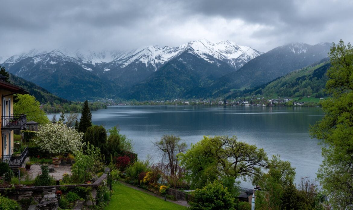 Beautiful lake view in Zell am See