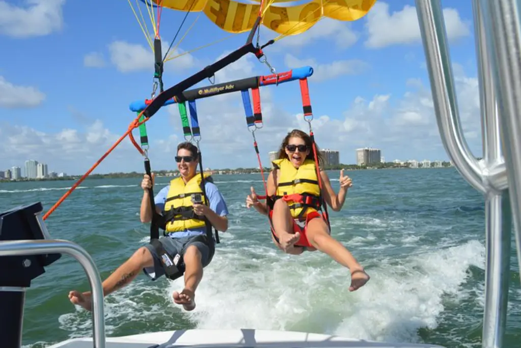 Parasailing with Miami Watersports