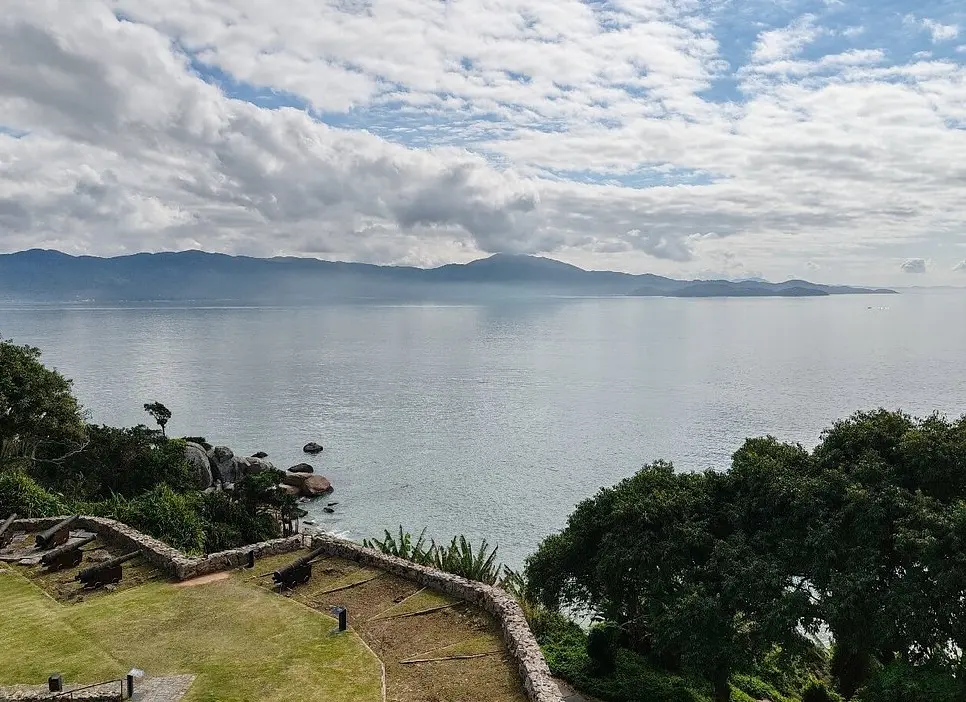 View from Forte Sao Jose da Ponta Grossa
