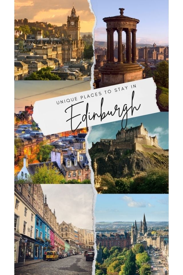 The unique places to stay in Edinburgh right now