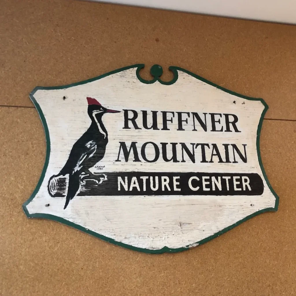 Ruffner Mountain board sign