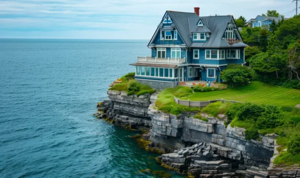 Beautiful New England home on the ocean
