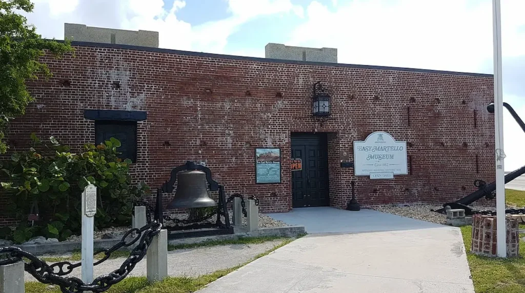Fort East Martello Museum in Key West, Florida