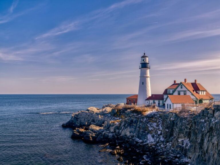 A historic building in Newport, Maine, highlighting the town's rich history