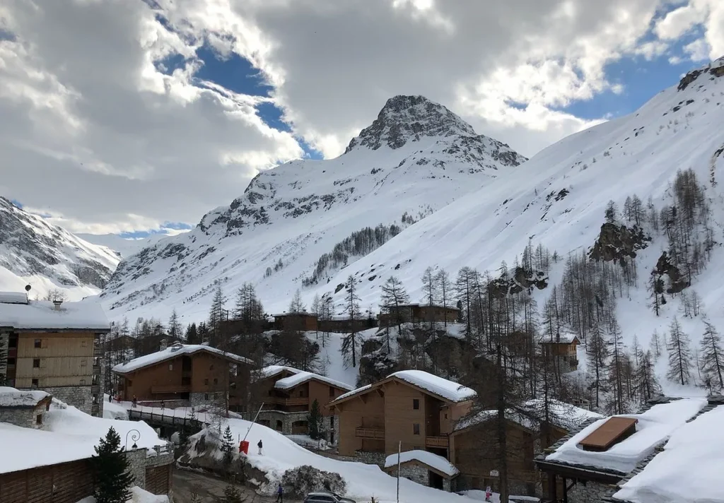 Snowy at Val d’Isère, France